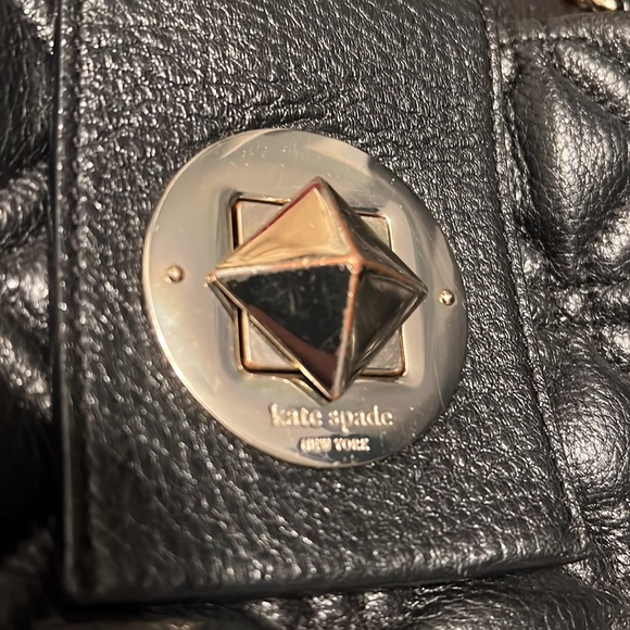 Kate Spade Natalia Medium Flap Shoulder Bag in black - Picture 6 of 6